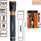 Black & Decker LED Taschenlampe batteriebetrieben 350lm 360g