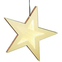 LOTTI LED Lichterkette 11 Infinity Mirror Sterne 62665