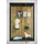 VCM Wandvitrine Udina M 80 x 60 x 25 cm Schwarz