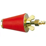 Rothenberger Gasprüfstopfen, konisch, Gr.1 (1/2-1"), mit Kupplung - 351261
