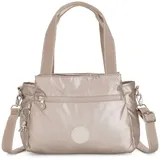 Kipling Alvar Mittelgroße Umhängetasche, Metallic Glow (Silber)