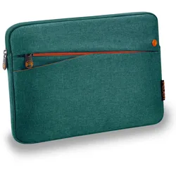 PEDEA Tablet Tasche 10,1" - 11" 32,8cm FASHION türkis/orange Schutz Hülle mit Zubehörfach
