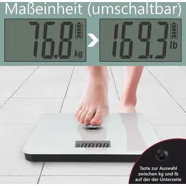 ProfiCare PC-PW 3112 w Personenwaage digital Wägebereich (max.)=180 kg Weiß