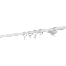 MYDECO Gardinenstange MYDECO "20mm Match Wandträger 6,5 cm", weiß, L:250cm, Gardinenstangen