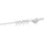 MYDECO Gardinenstange MYDECO "20mm Match Wandträger 6,5 cm", weiß, L:250cm, Gardinenstangen
