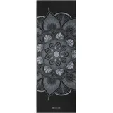 Gaiam Yogamatte MYSTIC INK 4MM CLASSIC Printed grau/schwarz, ONE SIZE