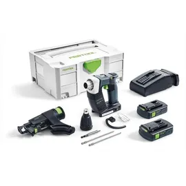 Festool DWC 18-4500 HPC 4,0 I-Plus inkl. 2 x 4,0 Ah + Ladegerät + Systainer