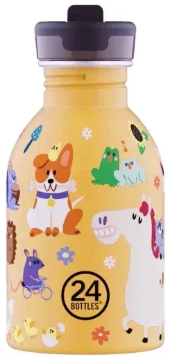 24Bottles Urban Bottle Kids Farm Friends 250ml