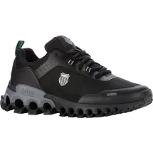 K-Swiss Herren Tubes Grip Sneaker, Black/Charcoal/Black, 41 EU