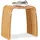 Relaxdays Sitzhocker Bambus 45 x 46 x 31 cm Beige