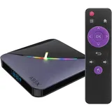 TUREWELL Android TV Box 11.0, Smart TV Box 2GB RAM 16GB ROM, Amlogic S905Y4 Chip Quad-core Cortex-A35 Unterstützt 2.4/5GHz Dual-WiFi 4K BT 5.0 TV Box