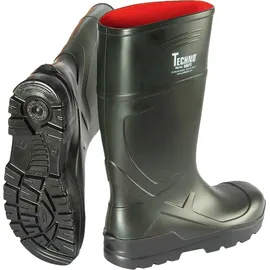 Techno Boots Sicherheitsstiefel Gummistiefel Grün 45