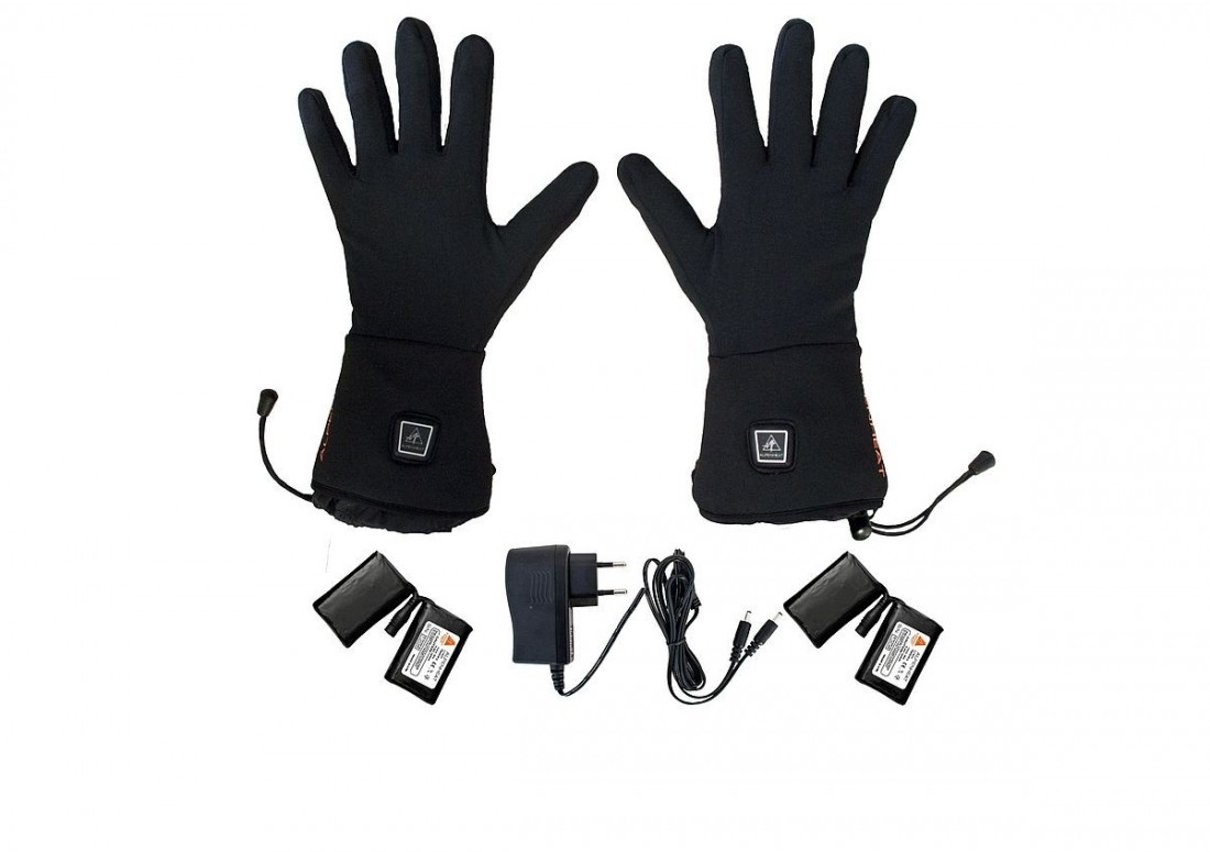 ALPENHEAT beheizte Handschuhe FIRE-GLOVELINER, Unterzieh-Handschuhe, AG1 Handschuhgröße - XL , Handschuhvariante - Handschuhe (beiheizbar), Handschuhfarbe - Black,