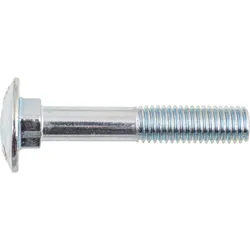 DIN603 Flachrundschrauben ohne Muttern 4.6 verzinkt KP -  110 / 26 / SW17