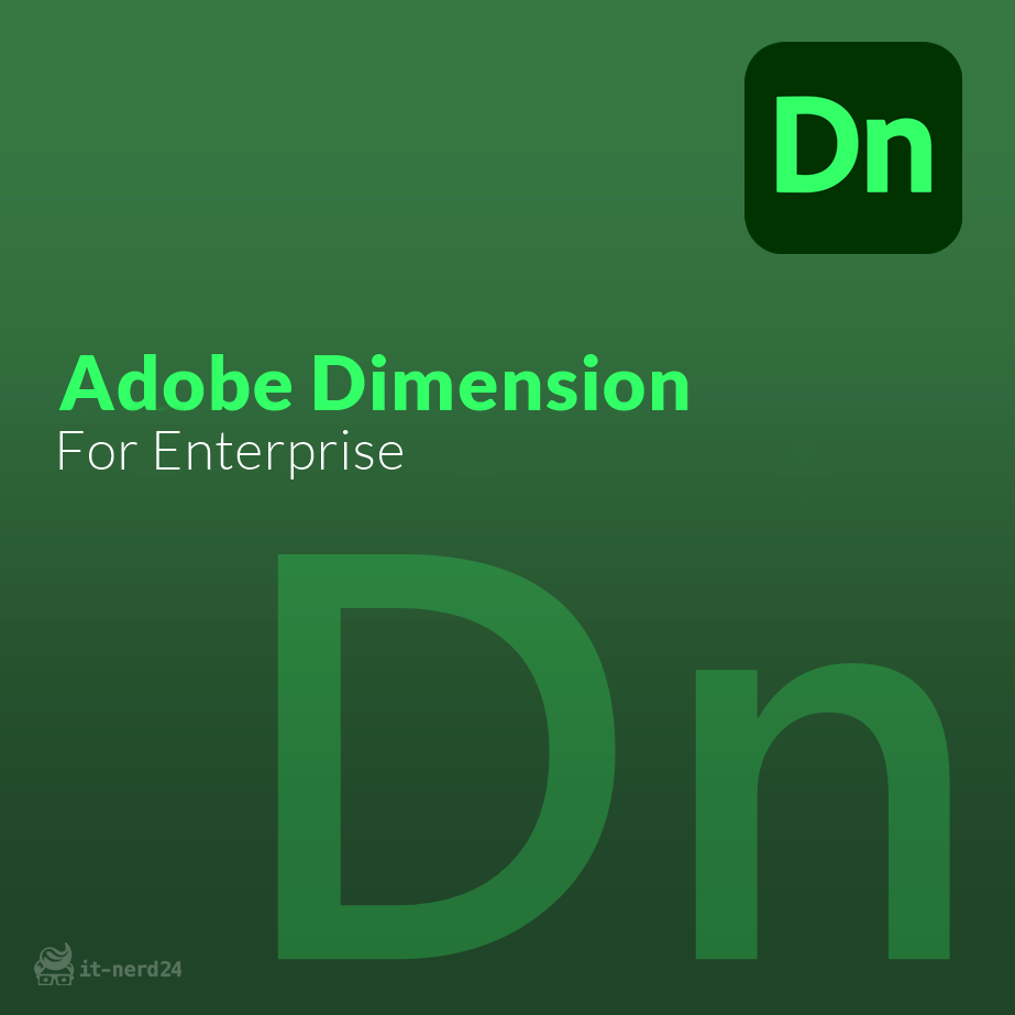 Adobe Dimension für Enterprise