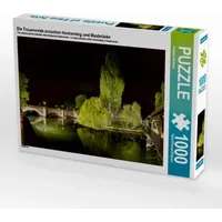 Calvendo Die Trauerweide zwischen Henkersteg und Maxbrücke 1000 Teile