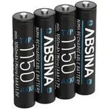 Micro AAA Akkus wiederaufladbar Typ 1150 1,2V