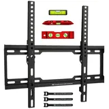Maclean Brackets Maclean MC-412 TV Wandhalterung, Universal für 32-70" OLED/QLED/LCD/LED/Plasma Fernseher, max VESA 400x400, Max. Belastung bis 45kg, Neigungsverstellung +0°~-10°