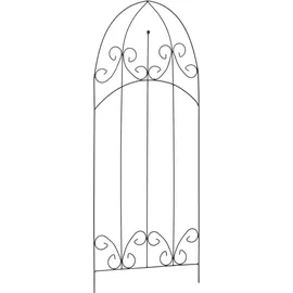 vidaXL Rankgitter 40 x 100 cm Schwarz