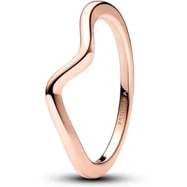 Pandora Fingerring Pandora Polierte Welle Ring 183095C00 Damenring 58