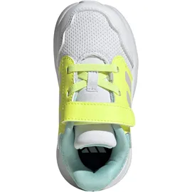 adidas Tensaur Run 3.0 Kids Cloud White/Clear Pink/Hi-Res Yellow 25