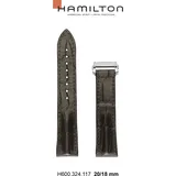 Hamilton Leder Jazzmaster Band-set Leder-braun-20/18 H690.324.117 - braun