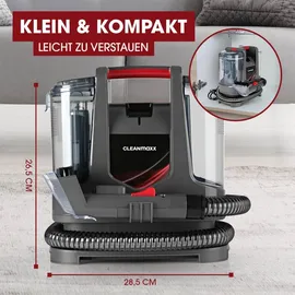 Clean Maxx Polster- & Teppichreiniger anthrazit/rot