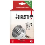 Bialetti MOKA EXPRESS Moka Kaffeefilter 0800135 Aluminium für Kaffee