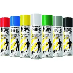 Bodenmarkierspray Traffic 2 500ml weiß - weiß