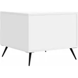 vidaXL Couchtisch mit Schubladen Weiß 49 x 50 x 40 cm Holzwerkstoff