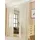 Woltu Gardinen transparent mit Schlaufen Leinen Optik, Schlaufenschal Leinenvorhang im Landhausstil Stores Voile Fensterschal für Wohnzimmer Kinderzimmer Schlafzimmer, 140x225 cm Creme (1 Stück)