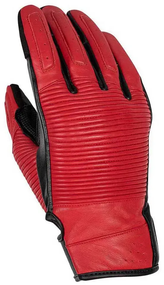 Rusty Stitches Stella Damenhandschuhe - Wine Red / Black - L