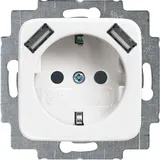 Busch-Jaeger USB-Steckdose Weiß