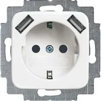 Busch-Jaeger USB-Steckdose Weiß