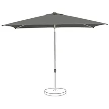 SUNCOMFORT Pop Up 200 x 250 cm Grau
