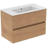 Ideal Standard Eurovit+ Unterschrank und Waschtisch 81 cm Eiche