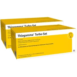 THIOGAMMA Turbo Set Injektionsflaschen 2X5X50 ml Injektionsflaschen