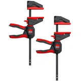 Bessey Einhandzwinge Kunststoff/Polyamid/ Stahl 110 mm schwarz/rot