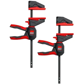 Bessey Einhandzwinge Kunststoff/Polyamid/ Stahl 110 mm schwarz/rot