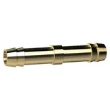 Riegler Doppelschlauchtülle, für Schlauch LW 13 mm, Messing, L=55mm