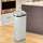Homcom Mülleimer 50 l Silber