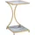 Natur24 Mauro Ferretti, Couchtisch + Beistelltisch, Beistelltisch Glam Level (40 x 35 x 60 cm)