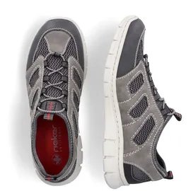 Rieker Herren Slipper Grau 46
