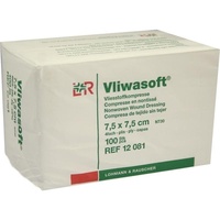 Lohmann & Rauscher Vliwasoft Vlieskompresse unsteril 7.5x7.5cm