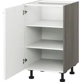 kochstation Unterschrank »KS-Trea U60«, zwei Einlegeböden, Breite 60 cm, Höhe 75 cm, mit verstellbaren Füßen, weiß