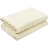 ZOLLNER Handtuchset 70 x 140 cm beige 2 St.