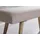 Wohnling Sitzbank Salim Beige 117 x 51 cm