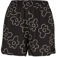 URBAN CLASSICS Aop Viscose Resort Kurze Hose - Black