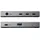 Alogic Thunderbolt 4 BLAZE Compact Hub Triple Thunderbolt Outputs (Thunderbolt, 4 Ports), Dockingstation + USB Hub, Schwarz, Grau