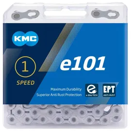 KMC e101 EPT Kette silber 112 Glieder